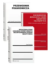 Pakiet frankowicza - zestaw 3 książek Pakiet frankowicza - zestaw 3 książek